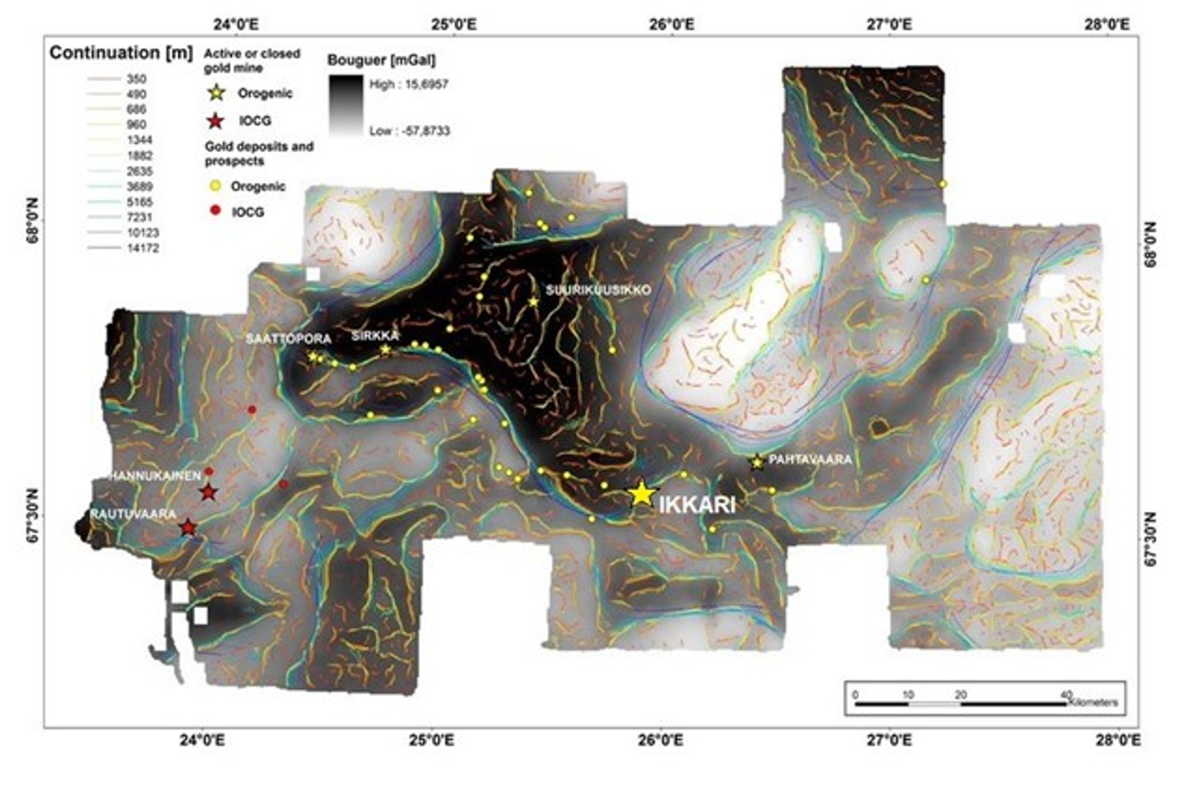 Fig. 2 Geological map of the southern Abitibi Greenstone Belt, Canada.